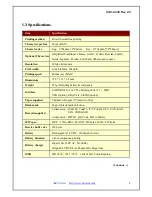 Preview for 8 page of WOOSIM PORTI-SC30 Operating Instructions Manual