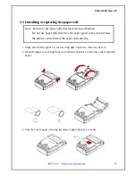 Preview for 12 page of WOOSIM PORTI-SC30 Operating Instructions Manual