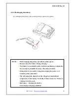 Preview for 14 page of WOOSIM PORTI-SC30 Operating Instructions Manual