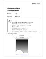 Preview for 30 page of WOOSIM PORTI-SC30 Operating Instructions Manual