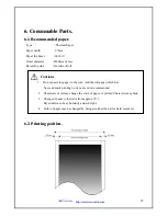 Предварительный просмотр 25 страницы WOOSIM PORTI-SM40 Operator'S Manual