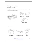 Preview for 10 page of WOOSIM PORTI-W40 Operator'S Manual