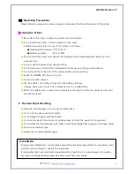 Preview for 4 page of WOOSIM WSP-MC350 Operator'S Manual