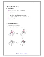 Предварительный просмотр 21 страницы WOOSIM WSP-SM40 Operator'S Manual