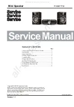 Preview for 1 page of WOOX FX12 Service Manual