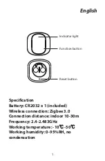 Preview for 2 page of WOOX R7053 Quick Start Manual