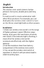 Preview for 3 page of WOOX R7053 Quick Start Manual