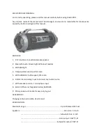 Preview for 1 page of Woozik ROCKIT-PRO User Manual