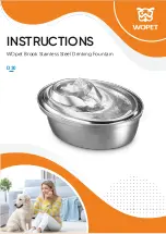 WOPET D30 Instructions Manual предпросмотр