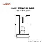 WOPET FT70 Quick Operation Manual preview