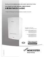 Preview for 1 page of Worcester 29CDi GC 47-406-34 Installation, Commissioning And Servicing Instructions