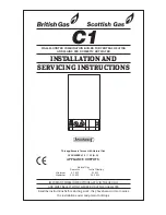 Worcester C1 Installation And Servicing Instructions preview