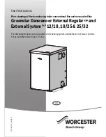 Worcester External System ErP 12/18 User Instructions preview