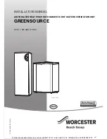 Preview for 1 page of Worcester Greensource 6 Installation Manual