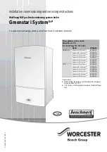 Preview for 1 page of Worcester Greenstar 15i System ErP Installation, Commissioning And Servicing Instructions