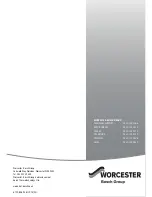 Предварительный просмотр 32 страницы Worcester Greenstar 25i ErP 47-406-60 User Instructions