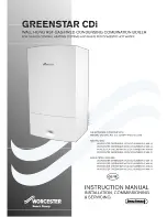 Worcester GREENSTAR 27CDI GC 47-406-12 Instruction Manual preview