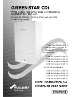 Preview for 1 page of Worcester GREENSTAR 27CDi User Instructions & Customer Care Manual