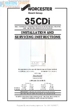 Worcester GREENSTAR 35CDi Classic System ErP 41-406-39 Installation And Servicing Instructions preview