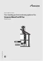 Preview for 1 page of Worcester Greenstar 80mm Flexi RF Flue Installation Instructions Manual