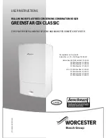 Preview for 1 page of Worcester GREENSTAR CDi CLASSIC 29CDi GC User Instructions