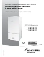 Preview for 1 page of Worcester Greenstar CDi Compact Installation, Commissioning And Servicing Instructions