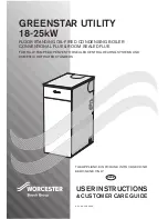 Worcester Greenstar Danesmoor 18kW User Instructions preview