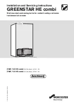 Preview for 1 page of Worcester GREENSTAR HE combi Series Installation And Servicing Instructions