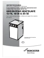 Preview for 1 page of Worcester Greenstar Heatslave 12/18 Instruction Manual