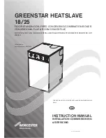 Worcester greenstar heatslave 18 Instruction Manual preview