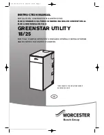 Preview for 1 page of Worcester GREENSTAR UTILITY 18/25 Instruction Manual