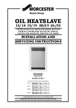 Preview for 1 page of Worcester OIL HEATSLAVE 12/14 Installation And Servicing Instructions