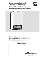 Worcester ZB 7-28 HE system Users Instructions And Customer Care Manual preview