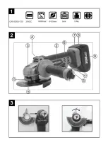 Preview for 2 page of Worcraft PROFESSIONAL CAG-S20Li-125 Instruction Manual