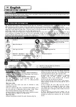 Предварительный просмотр 39 страницы Worcraft PROFESSIONAL CD-S20LiE Instruction Manual