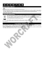 Предварительный просмотр 57 страницы Worcraft PROFESSIONAL CD-S20LiE Instruction Manual