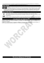 Preview for 36 page of Worcraft PROFESSIONAL CHT-S20LiA Instruction Manual