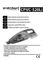 Worcraft PROFESSIONAL CPVC-S20Li Instruction Manual preview