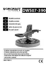 Worcraft PROFESSIONAL DWS07-390 Instruction Manual preview