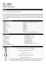 Preview for 17 page of Worcraft PROFESSIONAL GT52-430 Instruction Manual