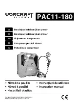 Preview for 1 page of Worcraft PROFESSIONAL PAC11-180 Instruction Manual