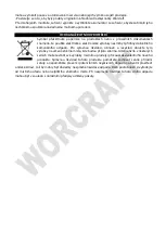 Предварительный просмотр 22 страницы Worcraft PROFESSIONAL S010-3.6Li Instruction Manual