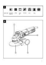 Предварительный просмотр 2 страницы Worcraft AG08-125P Instruction Manual