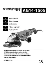 Предварительный просмотр 1 страницы Worcraft AG14-150S Instruction Manual