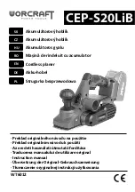 Worcraft CEP-S20LiB Instruction Manual предпросмотр