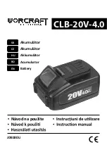 Предварительный просмотр 1 страницы Worcraft CLB-20V-4.0 Instruction Manual