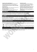 Предварительный просмотр 30 страницы Worcraft CLED-S20Li-30W Instruction Manual