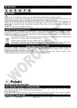 Предварительный просмотр 47 страницы Worcraft CMX-S20LIB Instruction Manual