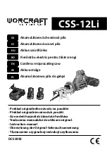 Предварительный просмотр 1 страницы Worcraft CSS-12Li Instruction Manual