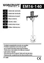 Worcraft EM16-140 Instruction Manual предпросмотр